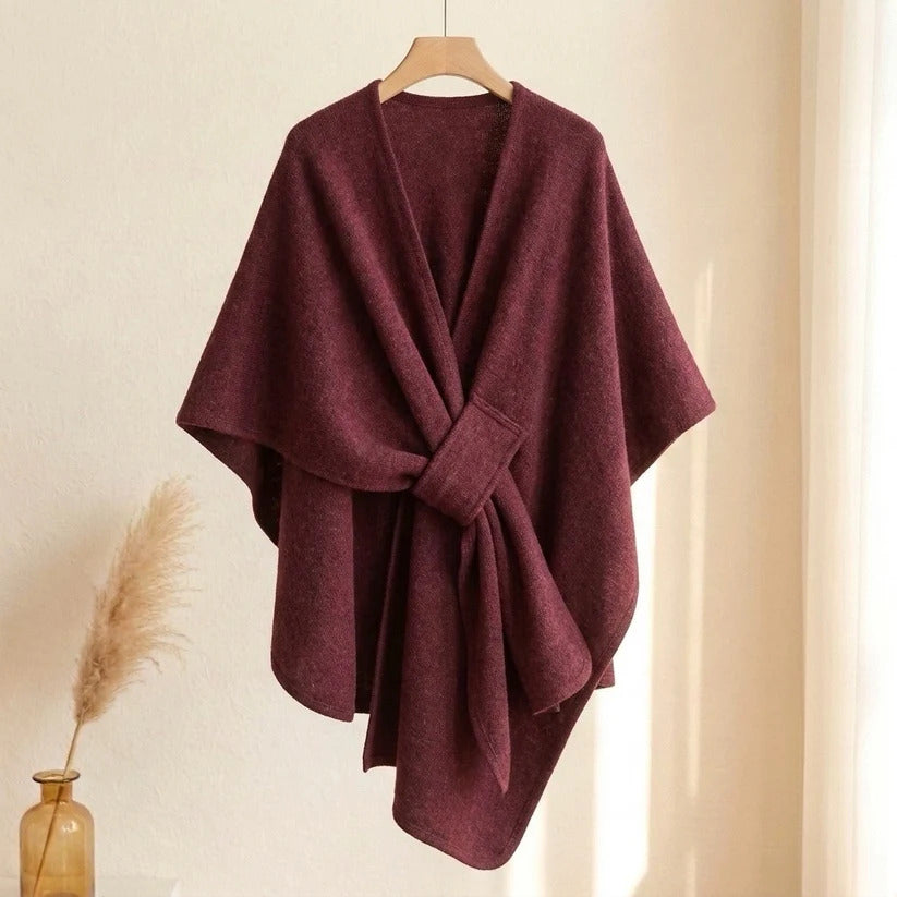 Stugans Poncho i Vinröd