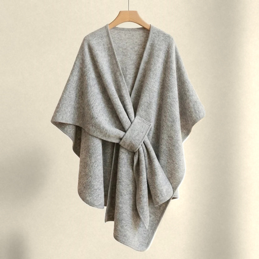 Stugans Poncho i Dimgrå