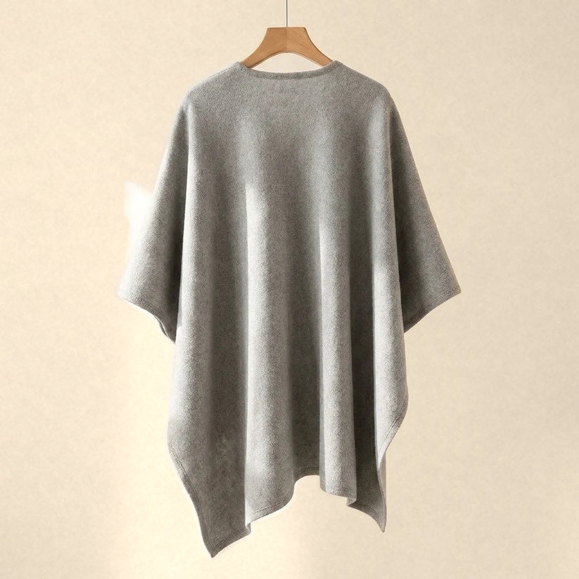 Stugans Poncho i Dimgrå